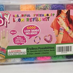 Colorful Friendship Loom Refill Kit - Pink Pack